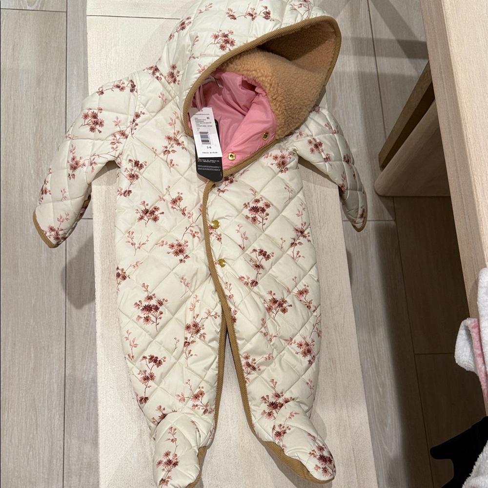Vineyard Vines Floral Quilted Kids One Piece